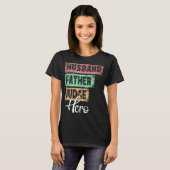 Rechter rechter bij Mannen professievader T-shirt (Voorkant volledig)