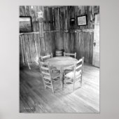 Rechter Roy Bean's Place Poster (Voorkant)