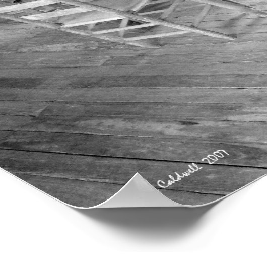 Rechter Roy Bean's Place Poster (Hoek)