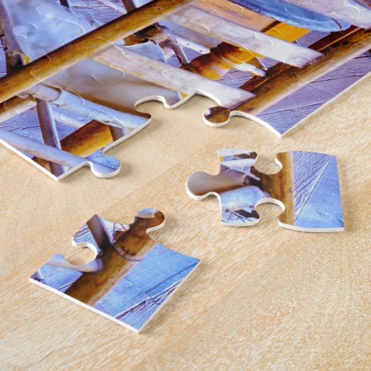 Rechter Roy Beans Saloon Texas Legpuzzel (Zijkant)