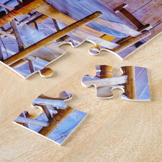 Rechter Roy Beans Saloon Texas Legpuzzel (Zijkant)