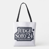 Rechter Soto24 - Grappige geschenken voor honkbalf Tote Bag (Achterkant)