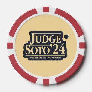 Rechter Soto 24 - Grappige geschenken voor honkbal Poker Chips