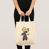Rechter Stokfiguur Tote Bag (Voorkant (product))