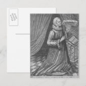 Rechter Thomas Littleton, 1628 Briefkaart (Voorkant / Achterkant)