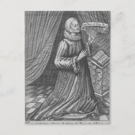 Rechter Thomas Littleton, 1628 Briefkaart (Voorkant)