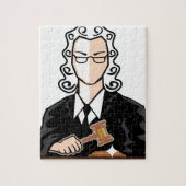 Rechter vectorpersona legpuzzel (Verticaal)