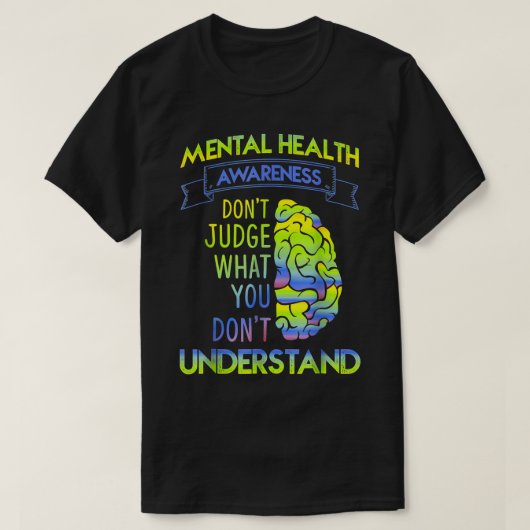 Rechter voor de geestelijke gezondheid 818 328 t-shirt (Design voorkant)