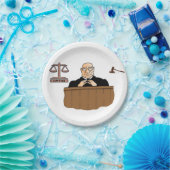 Rechter voor papieren Borden Bordje (Feest)