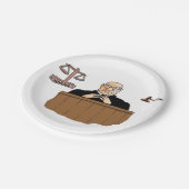 Rechter voor papieren Borden Bordje (Gekanteld)