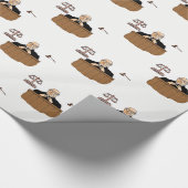 Rechter voor verpakkingspapier cadeaupapier (Hoek)