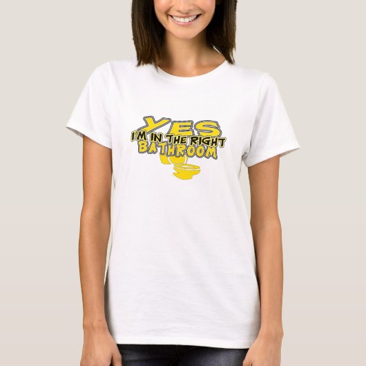Rechterbadkamer T-shirt (Voorkant)