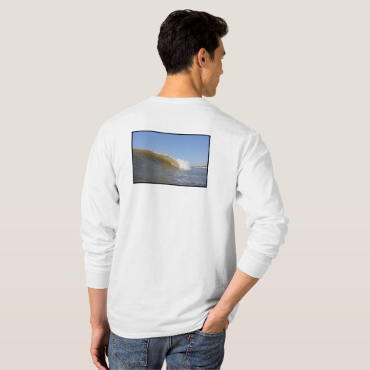 Rechterbuisschot T-shirt (Achterkant volledig)