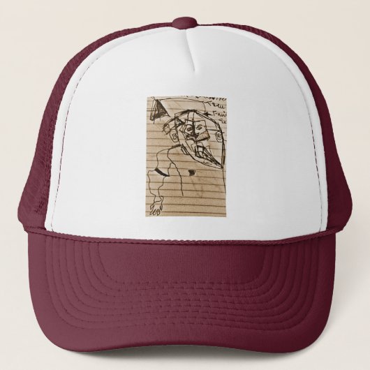 RECHTERHAND GOLVING TRUCKER PET (Voorkant)