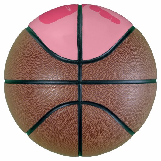 Rechterhand roze mini basketbal (Rechts)