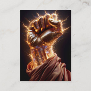 Rechterhand van de macht - Mark 14:60-62 KJV Kaart Visitekaartje