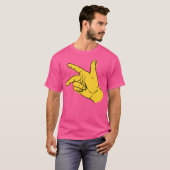 Rechterhandregels T-shirt (Voorkant volledig)