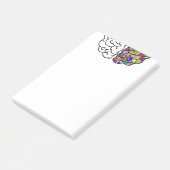 rechterhersenhelft, linkerhersenhelft post-it® notes (Schuin)