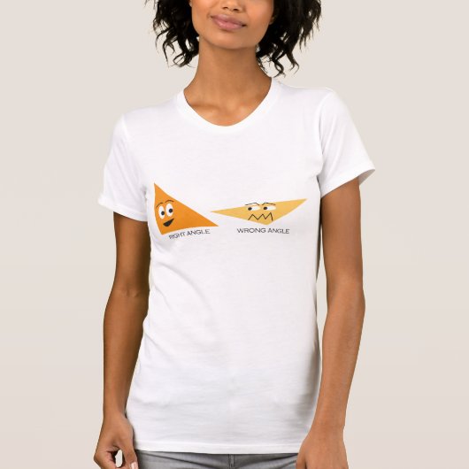 Rechterhoeken T-shirt (Voorkant)