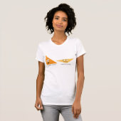 Rechterhoeken T-shirt (Voorkant volledig)