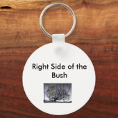 rechterkant van de Struik Sleutelhanger (Voorkant)