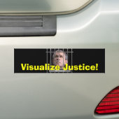 Rechterlijk boekje bekijken bumpersticker (Op auto)