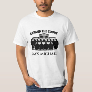 Rechterlijke hervorming breidt het Hof uit T-shirt