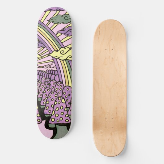 Rechterpaneel van Shirum Kingdom Persoonlijk Skateboard (Voorkant)
