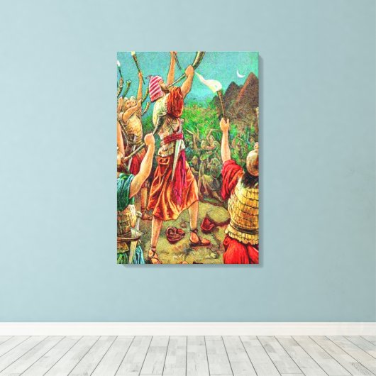 Rechters 7 Gideon's 300 Mannen Canvas (Insitu (Houten vloer))