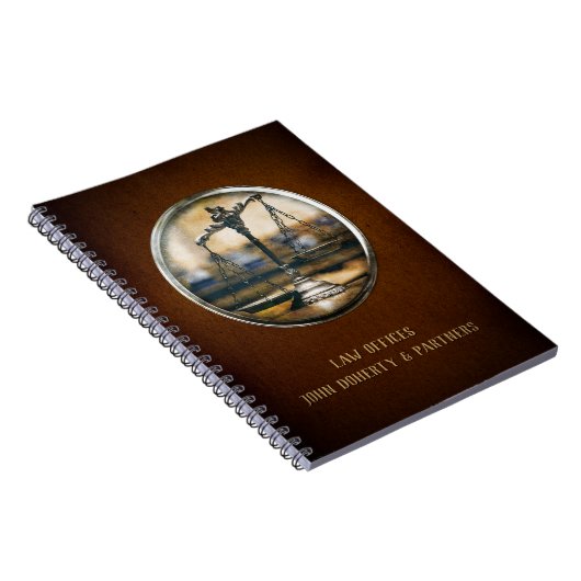  rechters | Advocaat Brown Notitieboek (Rechterzijde)