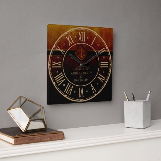 rechters | Wettelijke Kantoor Vierkante Klok (Kantoor)