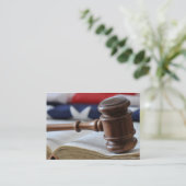 Rechterspier - sjabloon voor wettelijke visitekaar visitekaartje (Staand voorkant)