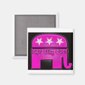 Rechtervleugel Chick Magneet (Voorkant / Achterkant)