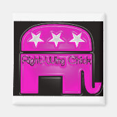 Rechtervleugel Chick Magneet (Voorkant)