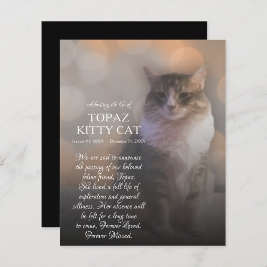 rechterzijfoto-gedenkteken (Voorkant / Achterkant)