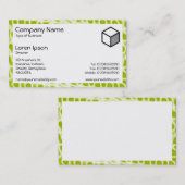 Rechthoek - Abstract 080716(8) Visitekaartje (Voorkant / Achterkant)