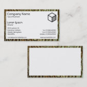 Rechthoek - Bark 03 Visitekaartje (Voorkant / Achterkant)