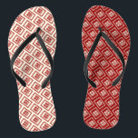 Rechthoek dubbel geluk Klassieke Chinese bruiloft Teenslippers<br><div class="desc">Een modern dubbel geluk ontwerp in een eenvoudig, met dubbele bekleding bekleed rood rechthoekig lijst. Een veelbelovend en klassiek symbool dat wordt gebruikt bij alle Chinese, oosterse en aziatische bruiloft. Ontworpen door: fat*fa*tin. Eenvoudig aan te passen met uw eigen tekst, foto of afbeelding. Voor douaneverzoeken, te contacteren gelieve vet*fa*tin direct....</div>