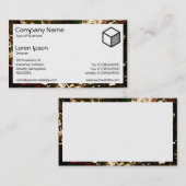 Rechthoek - glasvezel visitekaartje (Voorkant / Achterkant)