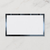 Rechthoek - Glazen platen Visitekaartje (Achterkant)