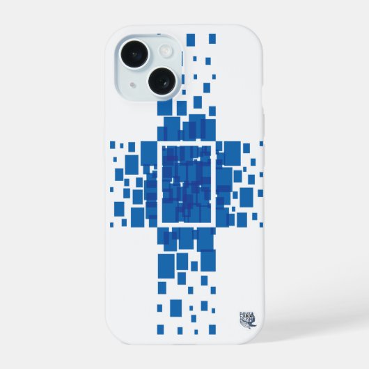 Rechthoek iPhone 15 Case (Achterkant)