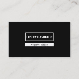 Rechthoek Lijst Visitekaartje