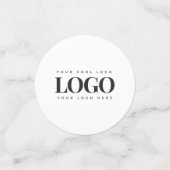 Rechthoek Logo Custom Business Company Party Confetti (Kleine voorkant)