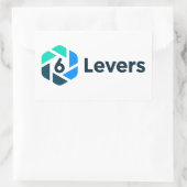 Rechthoek Logo-Sticker Rechthoekige Sticker (Tas)