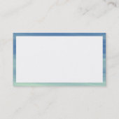 Rechthoek - Luchtvaartsporen Visitekaartje (Achterkant)