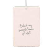 Rechthoek luchtverfrisser, dennen luchtverfrisser (Voorkant)