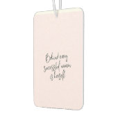 Rechthoek luchtverfrisser, dennen luchtverfrisser (Links)