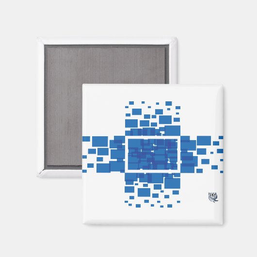 Rechthoek Magneet (Voorkant / Achterkant)