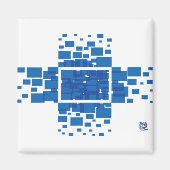 Rechthoek Magneet (Voorkant)