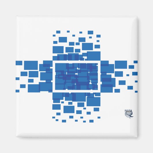 Rechthoek Magneet (Voorkant)